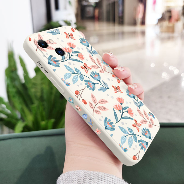 Garden Phone Case For iPhone 14 13 12 11 Pro Max Mini X XR XS MAX SE2020 8 7 Plus 6 6S Plus Cover