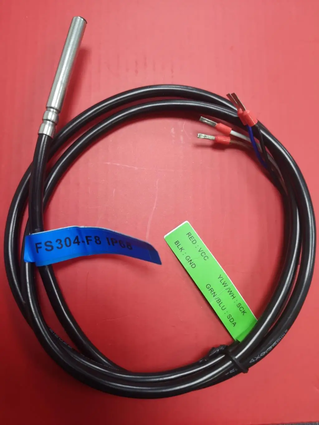 

FS304-F8-SHT31 датчик температуры и влажности из нержавеющей стали SHT31 FS304-F8 IP68 водонепроницаемый