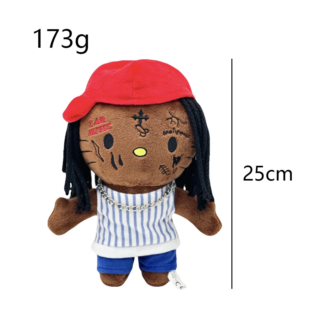 thumbnail image 1 of Miniso Hello Kitty Plush Travis Scott LIL PEEP Anime Plush Toy Customized Plush Toy Stuffed Soft Plush Children Gifts, 1 of 5