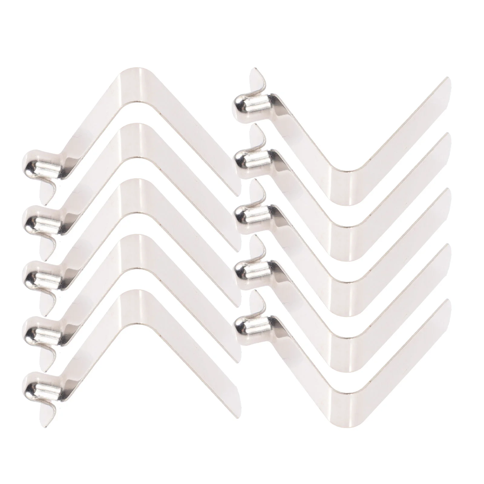 

20 Pcs Tent Buckle Kayak Paddle Clip Spring Compressed Tool Snap V Shape Gangpian for DIY