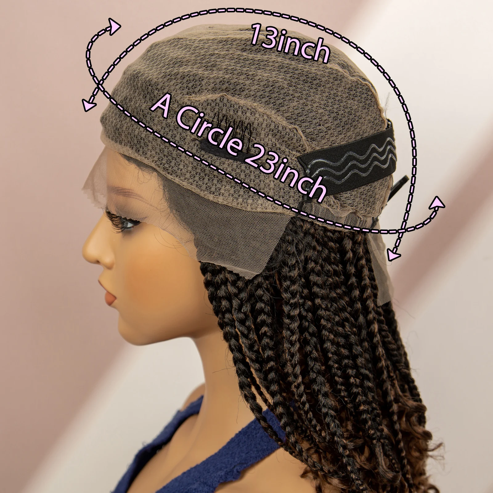 Short Box Braided Wig 5
