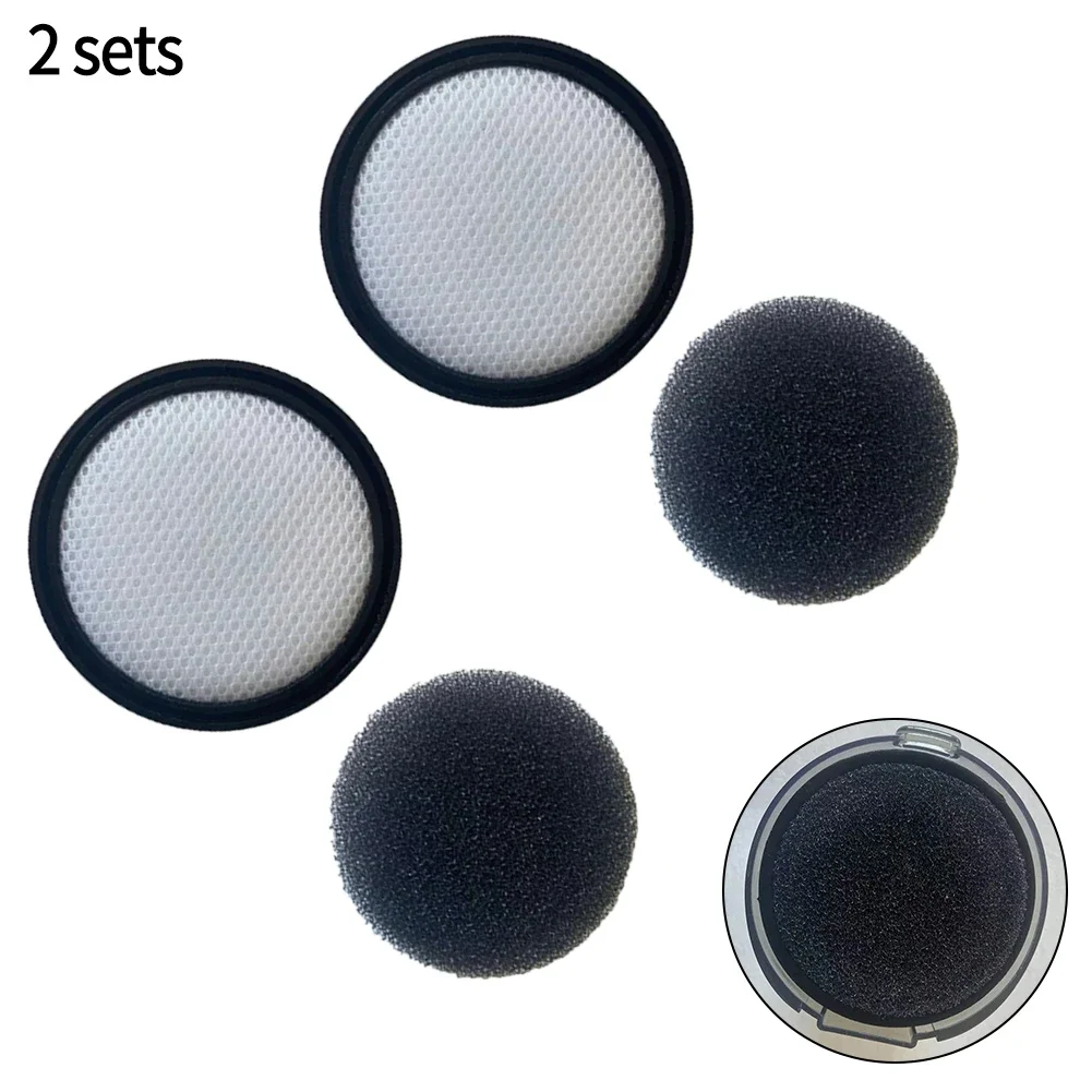 For Eureka BR5 BR7 BR8 Cordless Stick Vacuum Cleaner Filter + Filter Sponge Sweeping Robot Vacuum Cleaner Accessories Spare Part