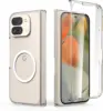 Case for Google Pixel 9 Pro Fold for Magsafe Magnetic Wireless Charge Clear Thin Hard PC Phone Case with for Pixel 9 Pro Fold 1