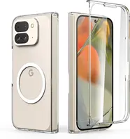 Case for Google Pixel 9 Pro Fold for Magsafe Magnetic Wireless Charge Clear Thin Hard PC Phone Case with for Pixel 9 Pro Fold 1