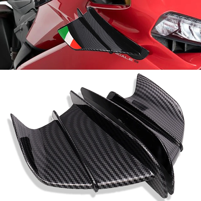 Ailes aérodynamiques avant de moto, Kit d'aile à ailes universel,  professionnel - AliExpress