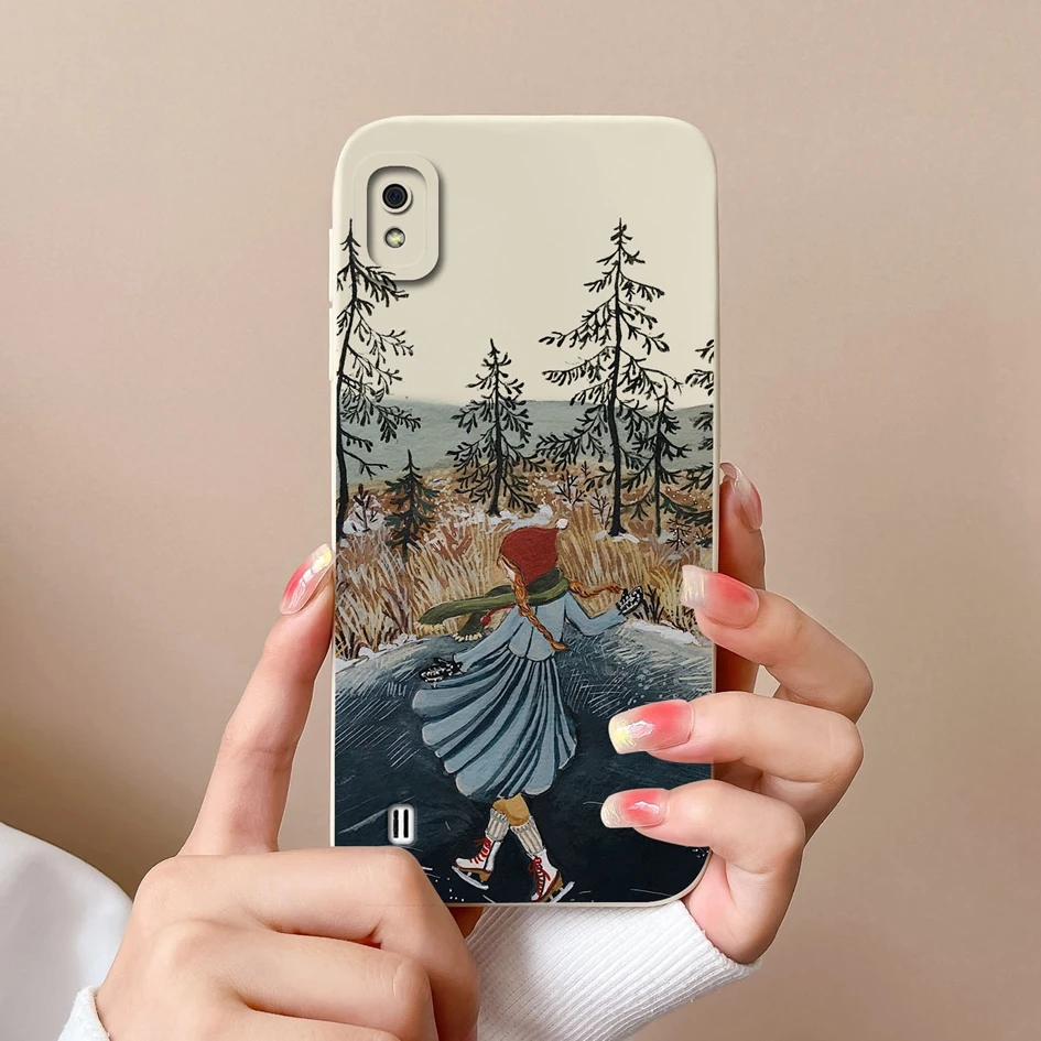 Stylish Liquid Soft Silicone Matte Phone Case - Cute and Protective