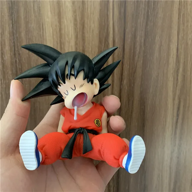 Figura de Goku de Dragon Ball Z, Bola de nube de la infancia, versión  sonriente Figura de Anime en PVC de DBZ, Goku, Vegeta, maestro Roshi,  modelo de juguete para regalo| | -