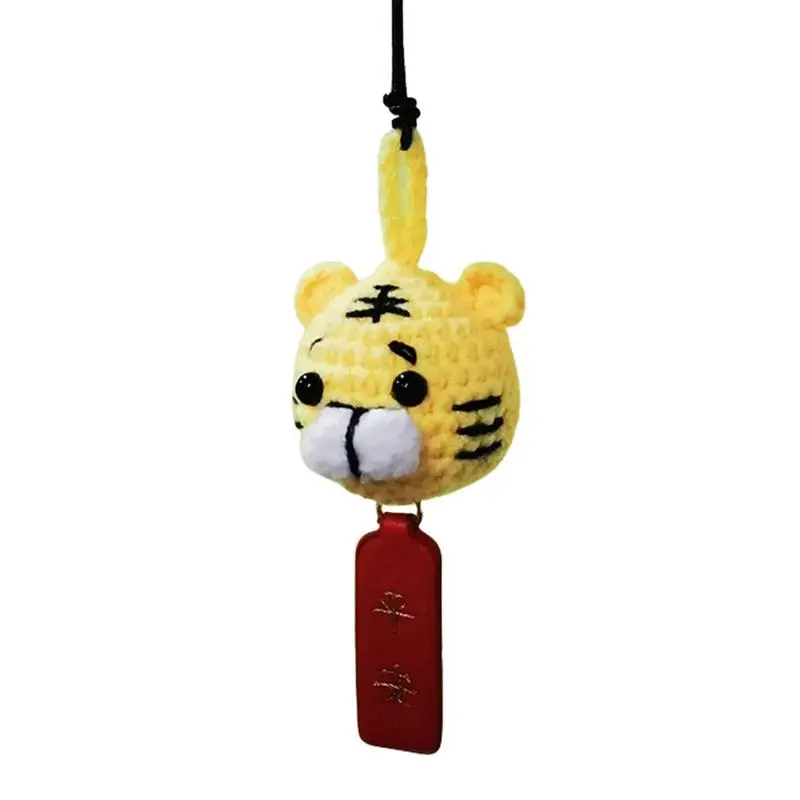 

Cute Automobile Hanging Pendant Ornament Car Interior Decoration Personality Lucky Tiger Rearview Mirror Car Accessories