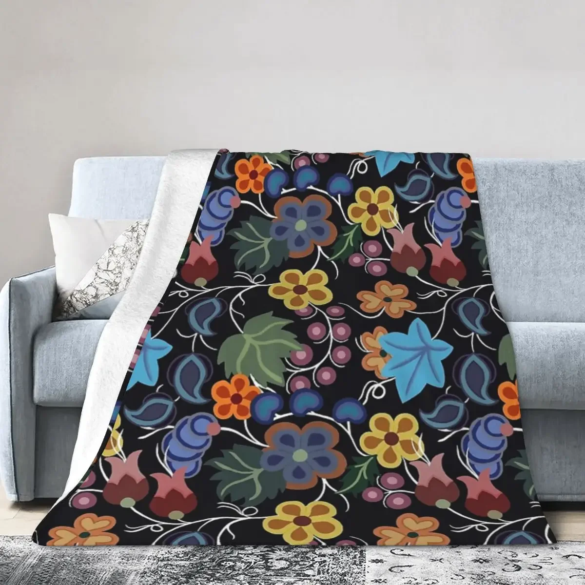 

Одеяло Zaagi'idiwin, мягкое теплое Фланелевое покрывало, покрывало для кровати, гостиной, пикника, путешествий, домашнего дивана