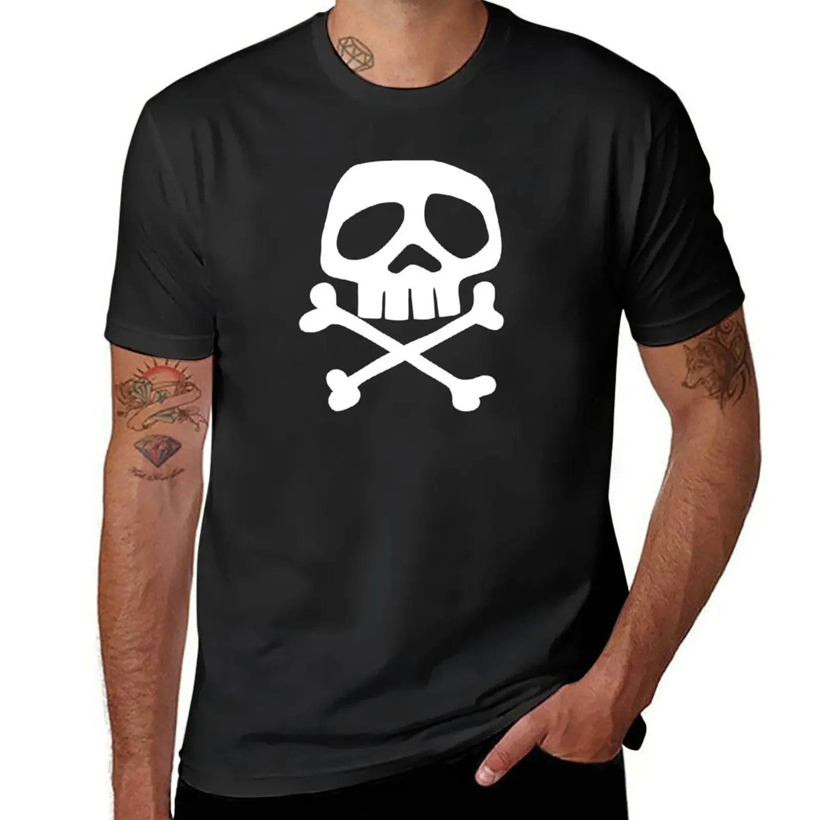 

Old School Punk Rock Skull T-Shirt Aesthetic clothing graphics plain mens graphic t-shirts pack
