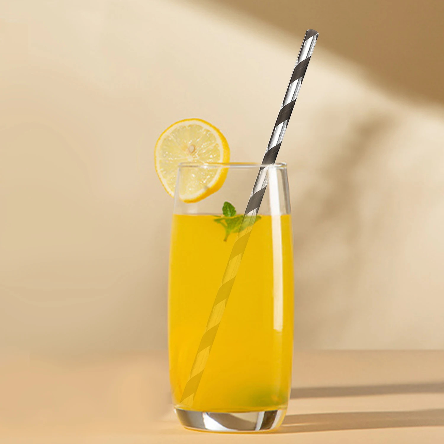 25 Pcs Colorful Disposable Paper Straws Drinking Straws Juice For Kid Birthday Wedding Party Decorate Supplies