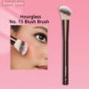 Hourglass No. 15 Blush Brush Cheeks Contour Blush Stippling Brush Cream Liquid Blushes Makeup Tool Angled Cream Blush Brush 1