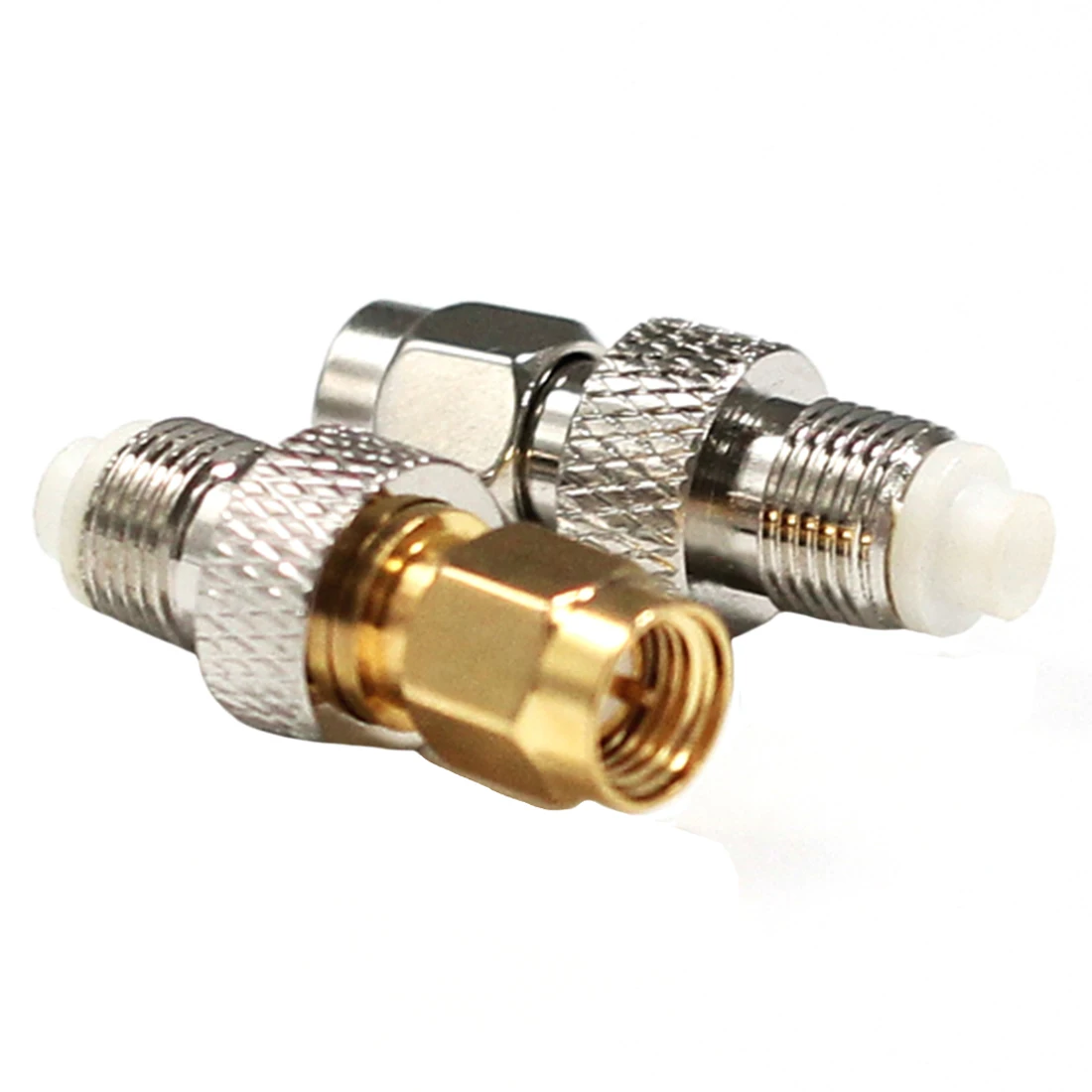

1pc New SMA Connector Male Plug to FME Female Jack RF Coax Adapter Convertor Straight Goldplated Wholesale