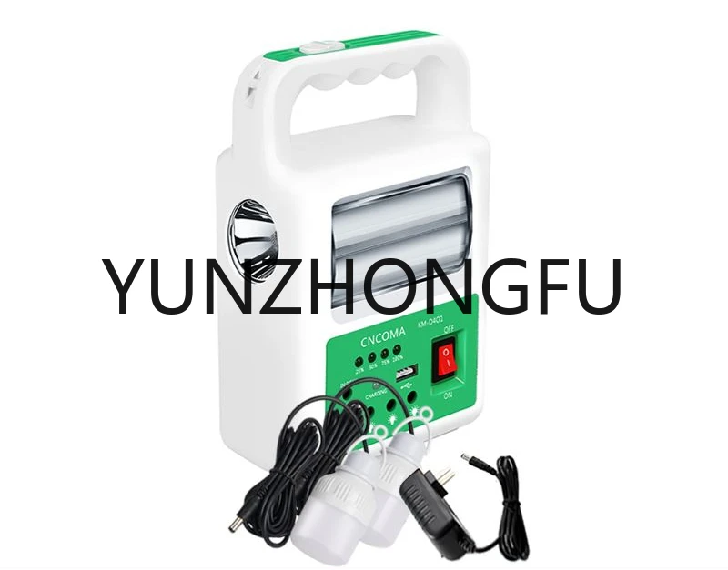

Lighting lamp for photovoltaic charging system of small solar panel battery