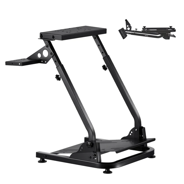 SucceBuy G920 Racing Steering Wheel Stand Shifter Mount fit for Logitech G27 G25 G29 Gaming Wheel Pedals NOT Included Racing