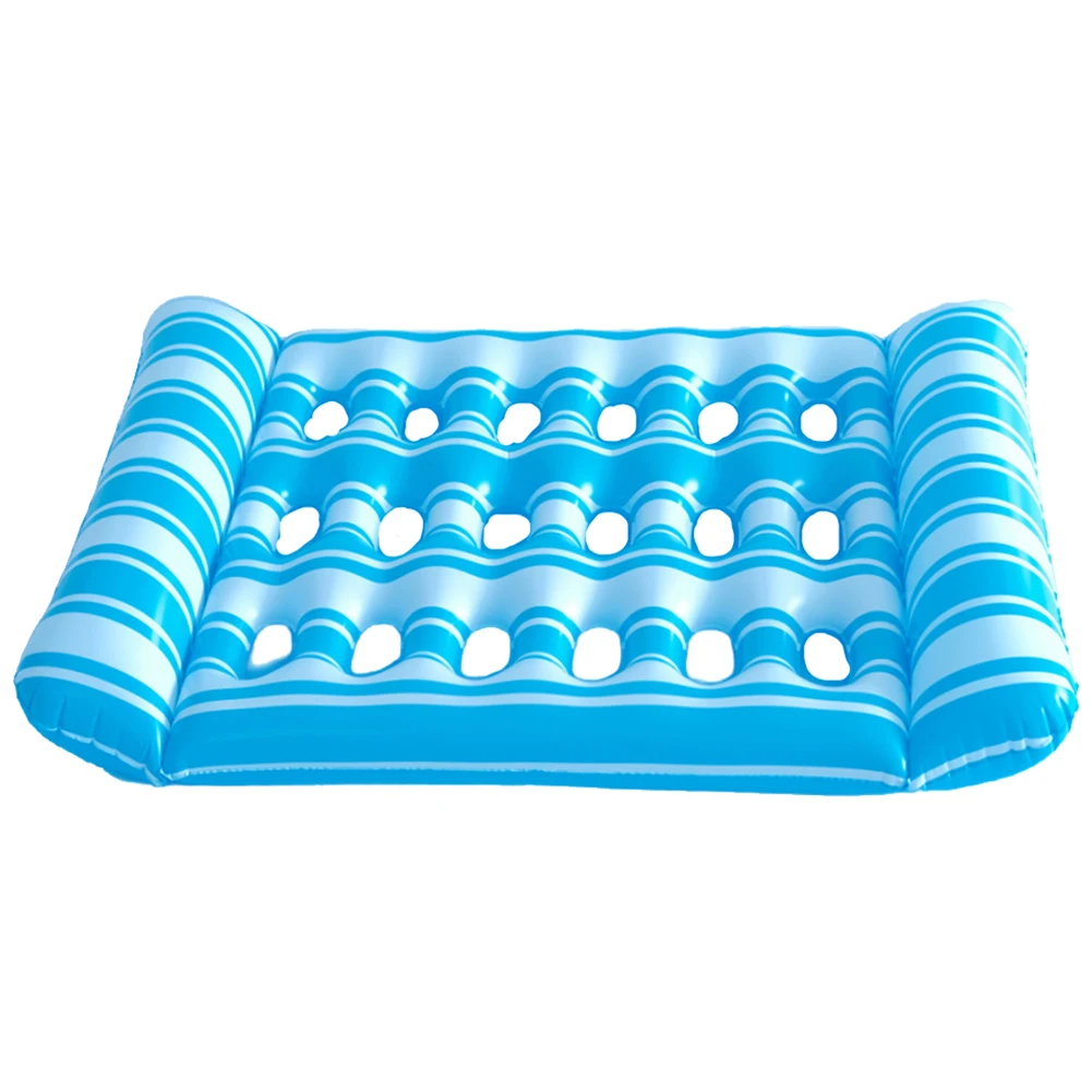 PVC Inflatable Floating Lounger Air Mattress for Pool Party