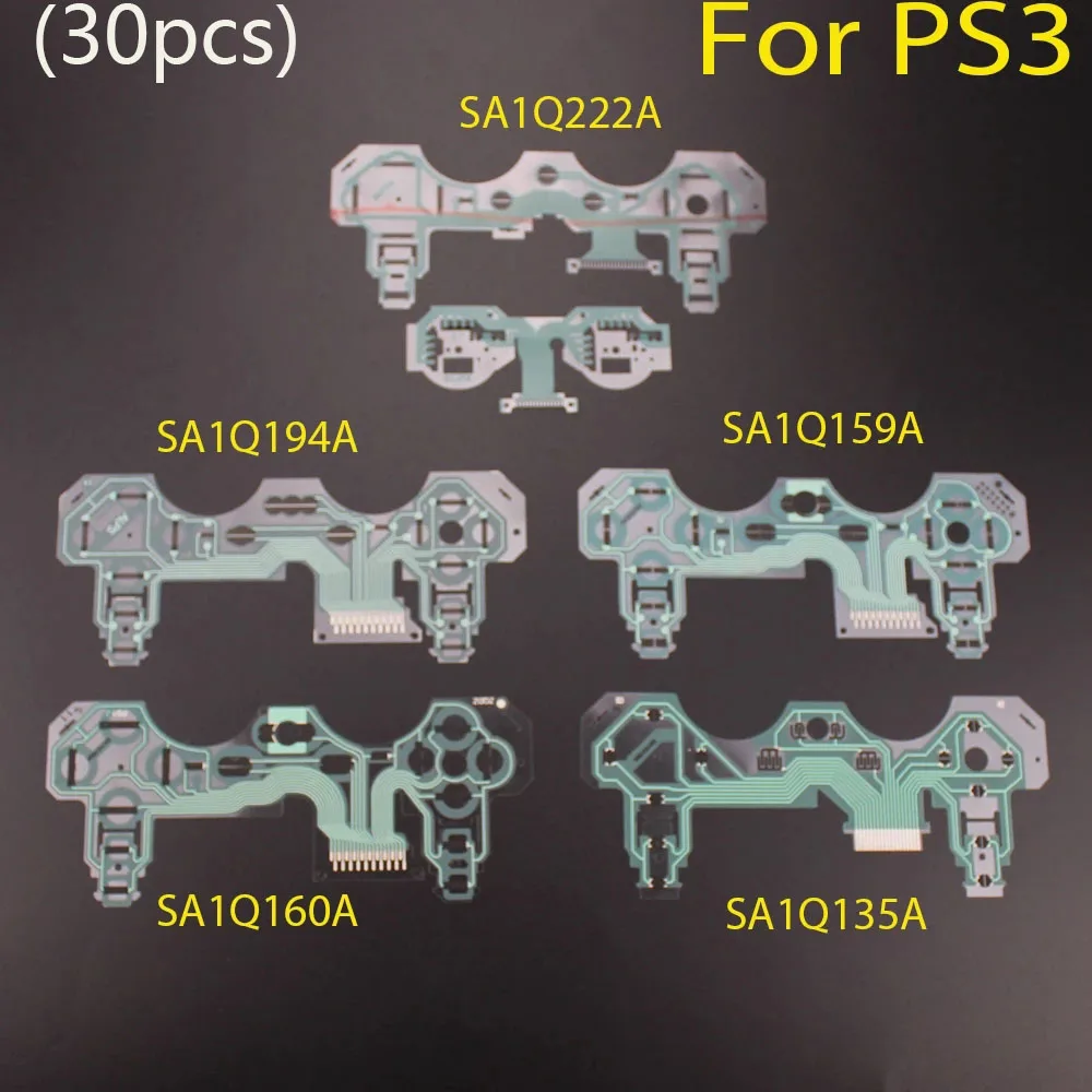 30pcs For PS3 Controller Ribbon Cable Conductive Film SA1Q160A SA1Q159A