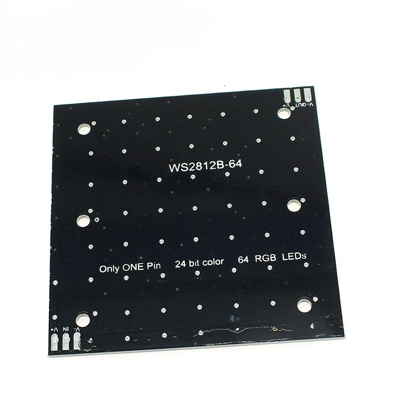 64비트 WS2812 5050 RGB LED 내장 풀컬러 드라이버 랜턴 개발 보드
