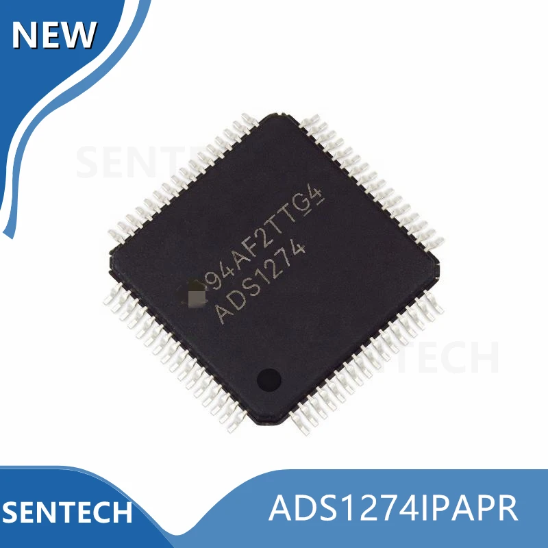 

1 шт. посылка пакет ADS1274IPAPR HTQFP64, ads1274 24 бит, аналогово-цифровой преобразователь, оптовая продажа продуктов единый дистрибьютор