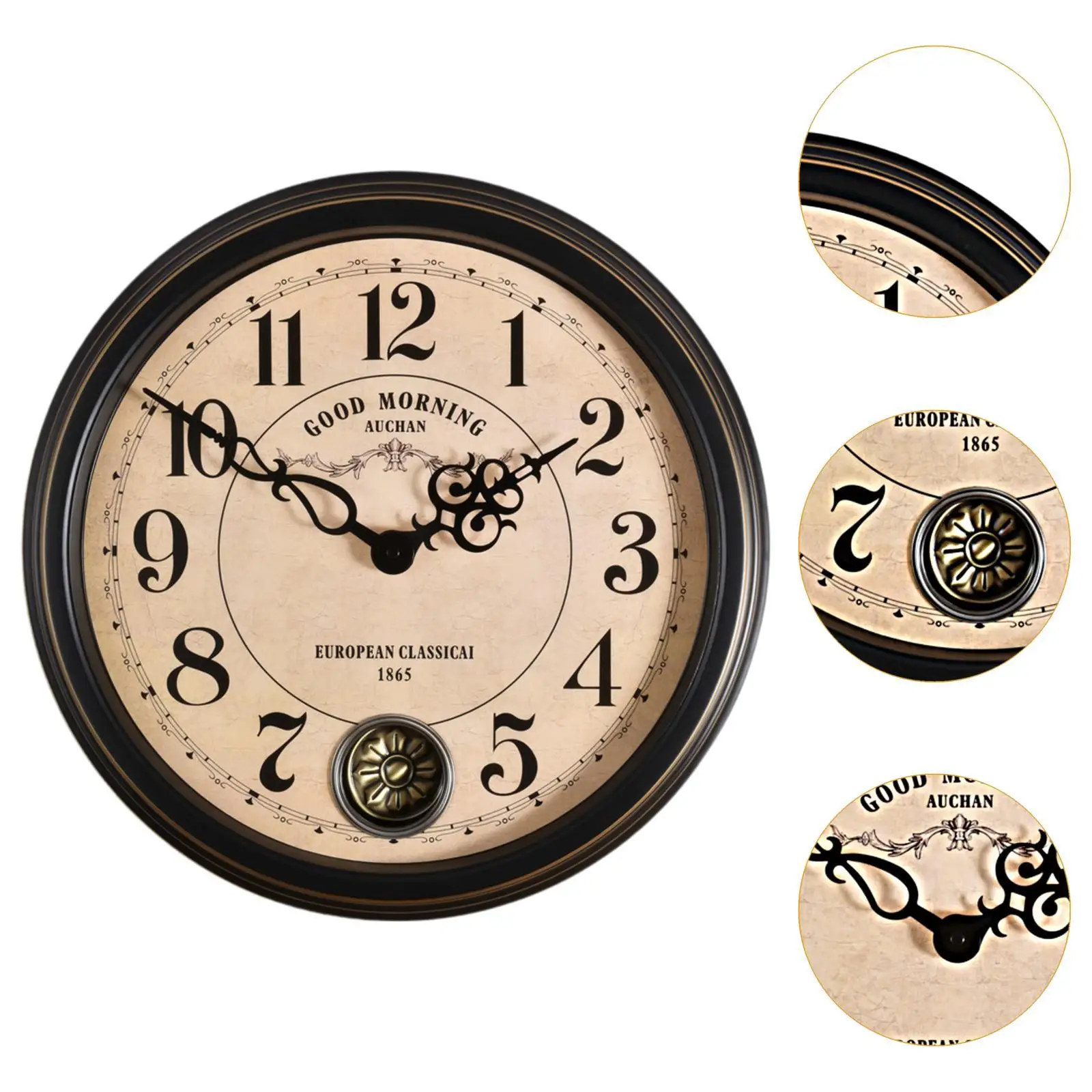 Interior Wall Clock European Design Decorative Clock for Bedroom Home Shelf Interior Wall Clock European Design Decorative Clock for Bedroom Home Shelf