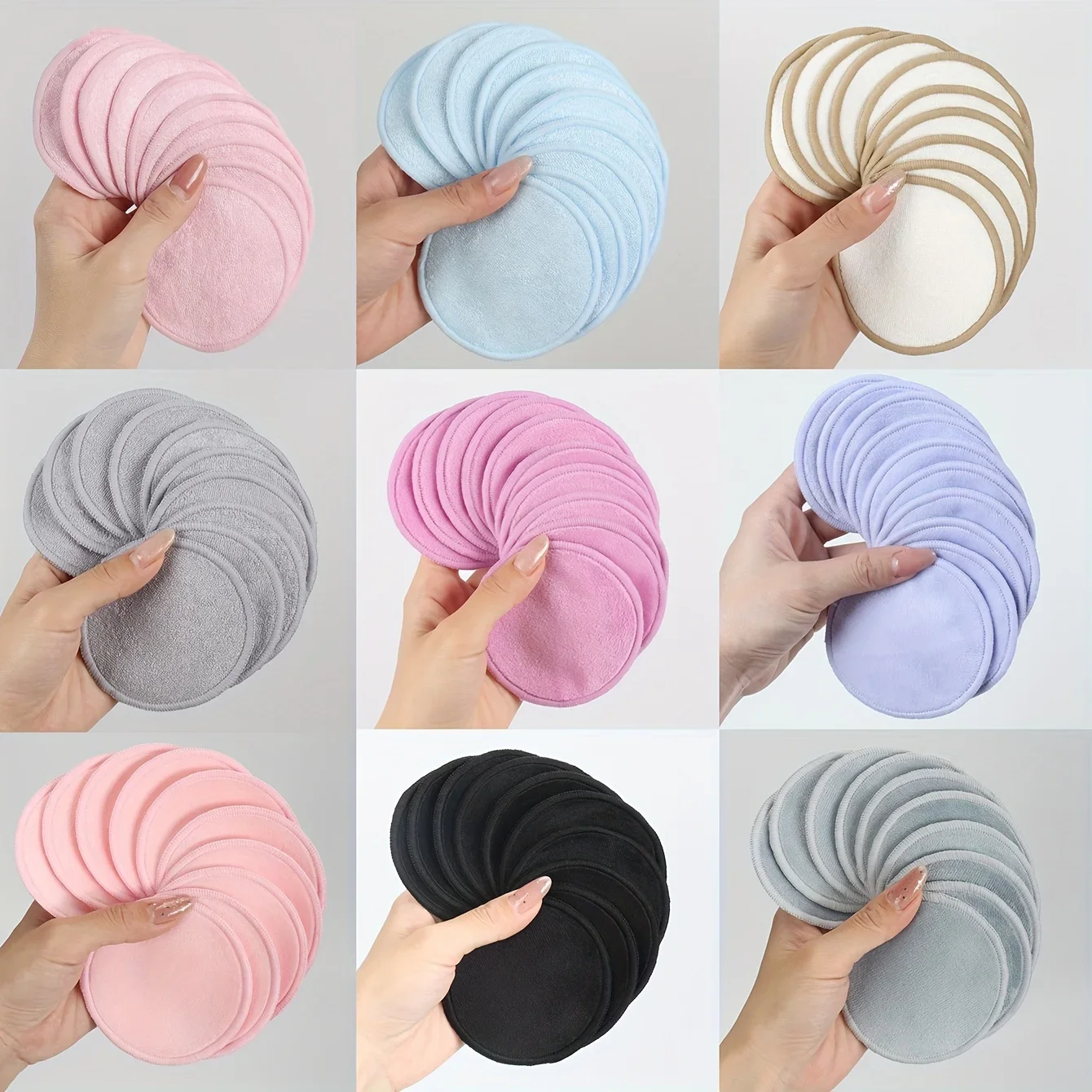 Eco-Friendly Reusable Cleansing Pads for Gentle and Thorough Makeup Removal