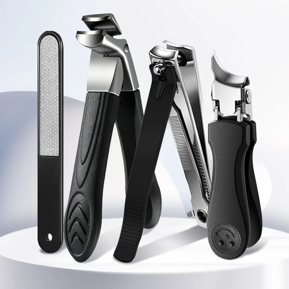 2/4 pièces/ensemble coupe-ongles ensemble ongles incarnés épais coupe-ongles ensemble pour pédicure professionnelle manucure outils pour ongles