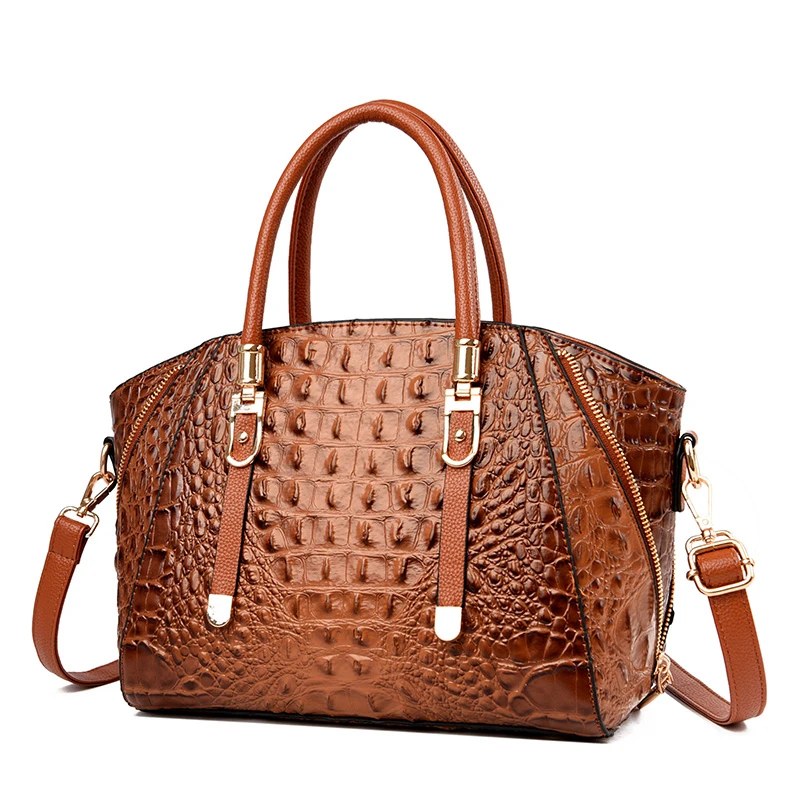 

Handbags Vegan Leather Women Crossbody Bag Crocodile Female Shoulder Hand bags For Women Tote purse Ladies Messenger Bags