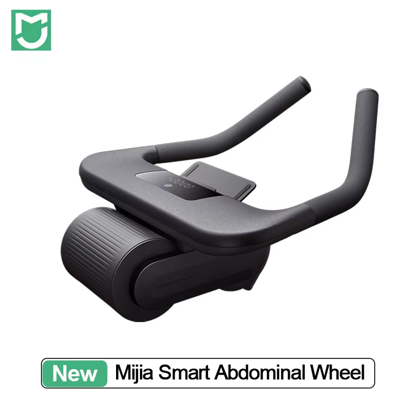 2025 Mijia Smart Abdominal Wheel Exercise Equipment Strong Load Bearing Non-slip Roller Fitness Training Work with Mi Home APP