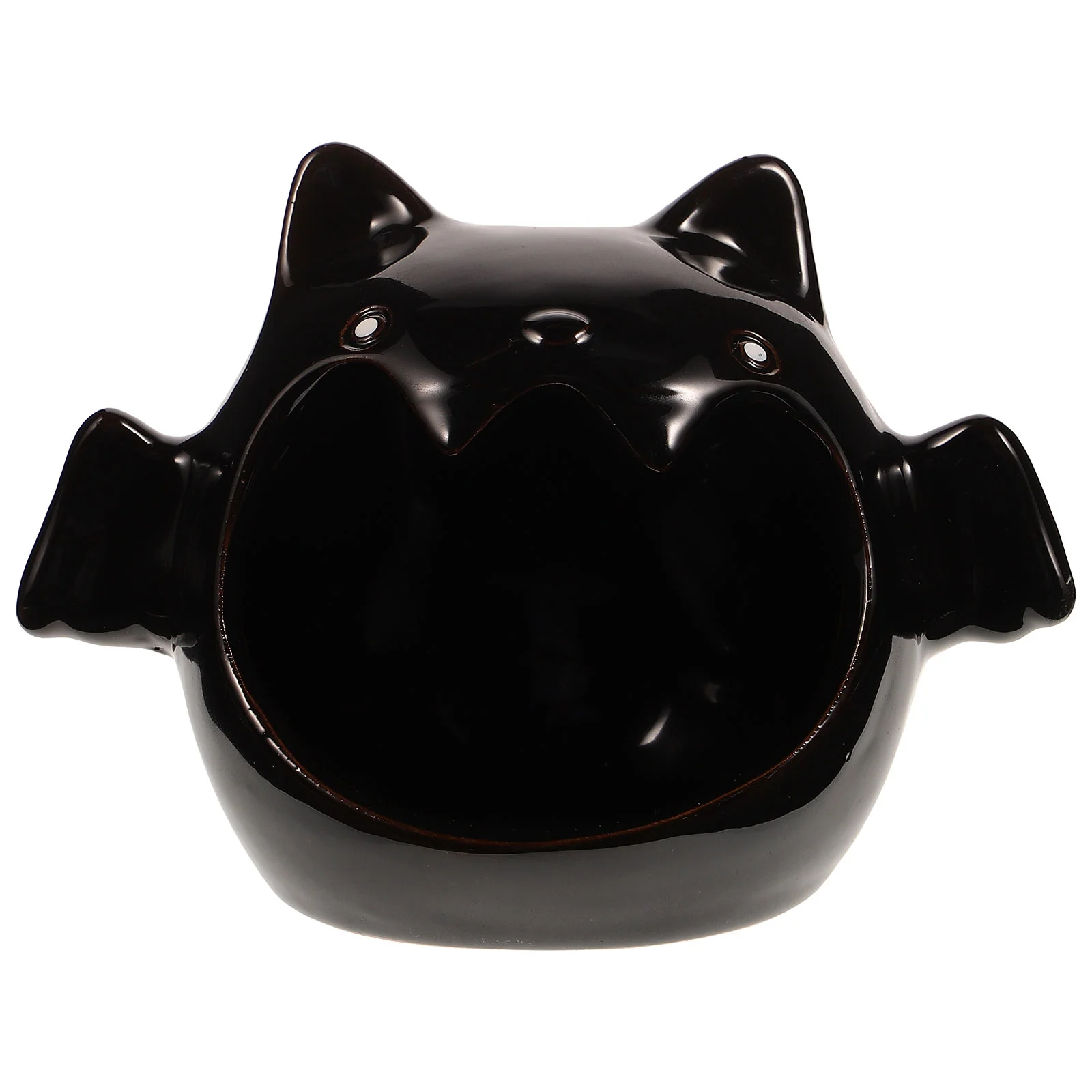 Ceramic Hamster Hideout Hamster Bat Shape Cooling Nest for Small Pet Hiding House