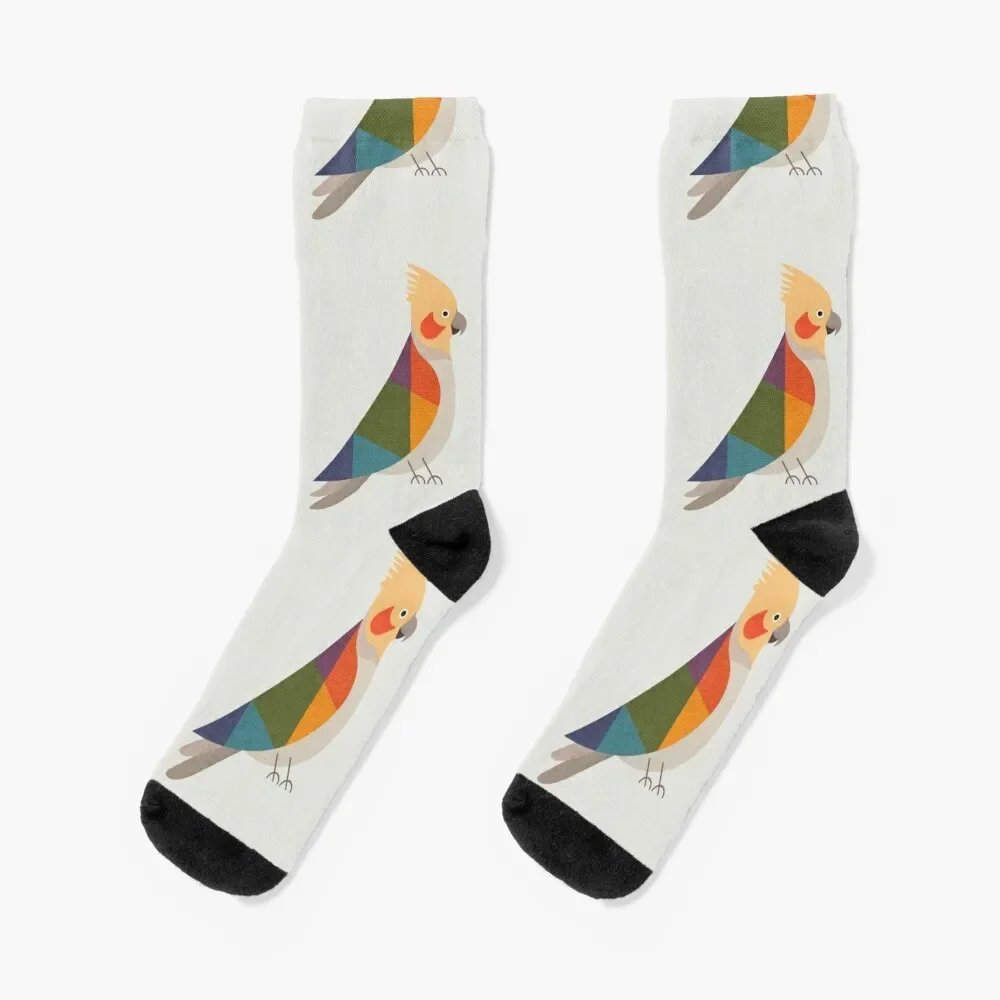 

Cockatiel Socks Men's soccer anti-slip snow new in's Woman Socks Men's