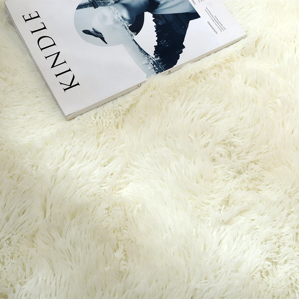Plush Rug for Home Living Room Fluffy Carpet Thick Bed Room Decor Carpets Soft Rugs Anti-slip Floor Velvet Mat Tie Dyeing