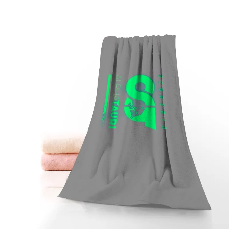 Scuderia Alpha Tauri Towel Printed Cotton Face/Bath Towels Microfiber Fabric For Kids Men Women Shower Towels 70X140cm