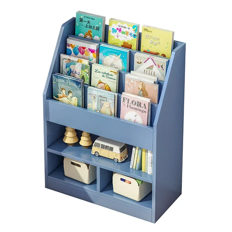 

2023 Year New Aoliviya Official New Bookshelf Floor Simple Book Shelf Storage Rack Household Storage Rack Simple Elementary Scho