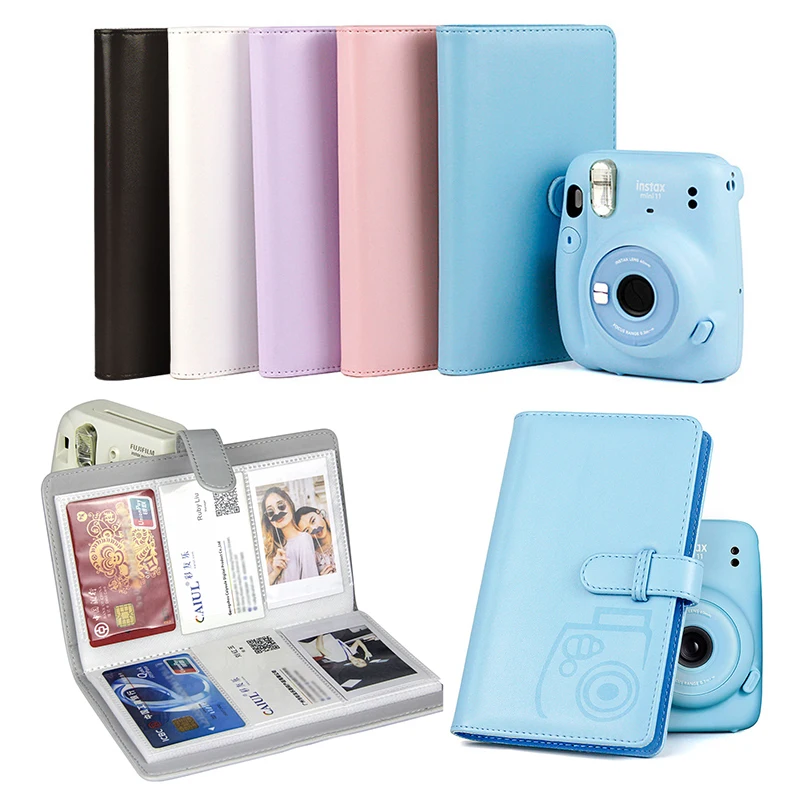 

7pcs 3inch 96 Pockets Instand Camera Album For Fujifilm Instax Mini8/9/7s/7C/25/70/90 Mini Film Photo Album Instax Mini Album