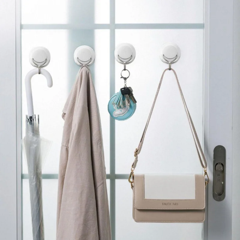 

2PCS Bathroom Kitchen Suction Cup Hooks for Towel Hooks Wall Hook Vacuum Hook
