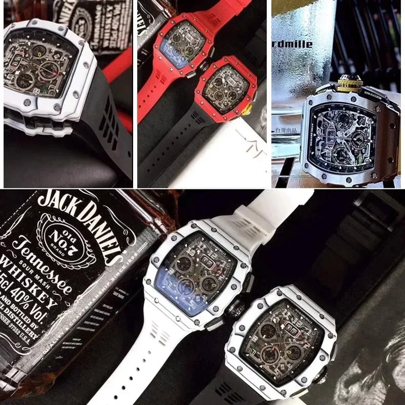 حزام سيليكون ناعم لساعة ريتشارد ميل RM53/055/011/0...