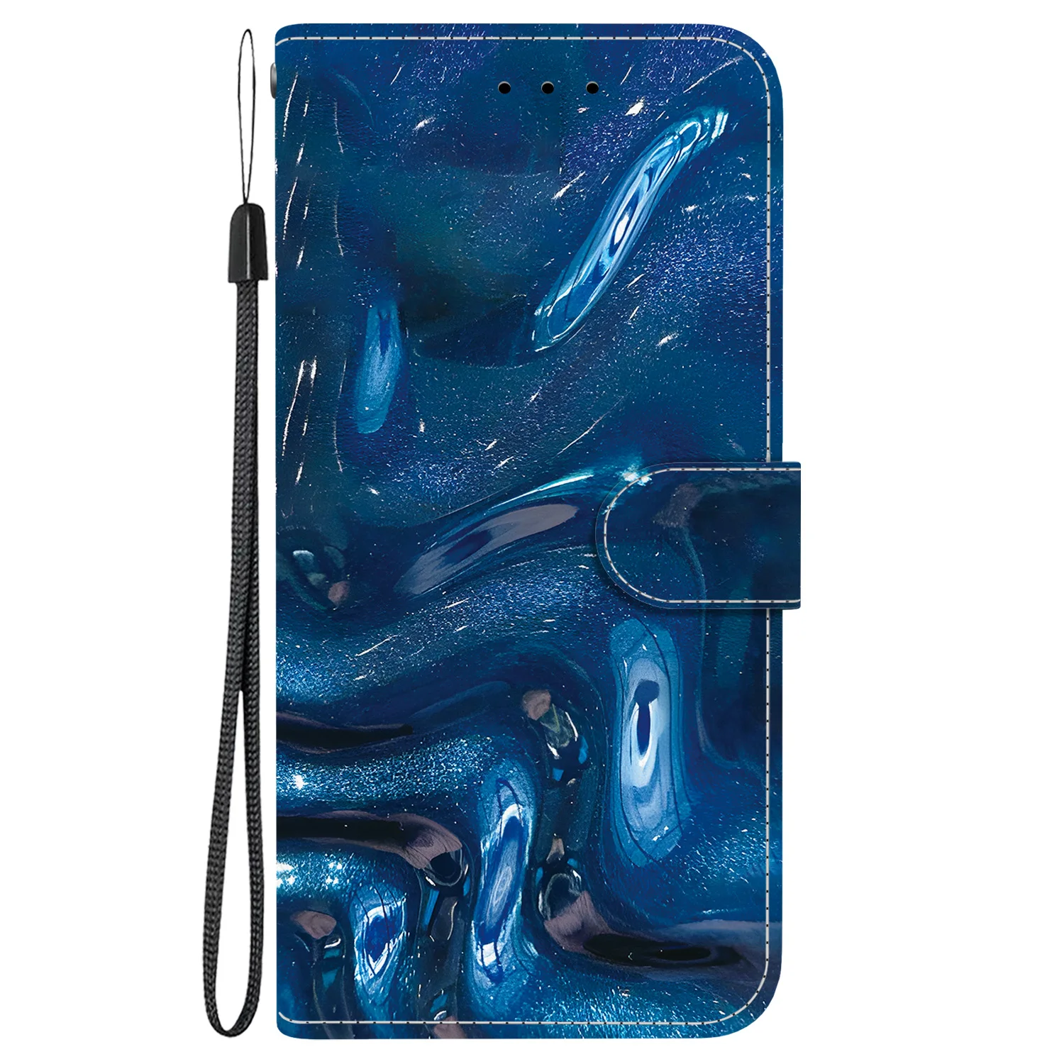 Elegant Floral Leather Flip Phone Case with Stand and Card Slots