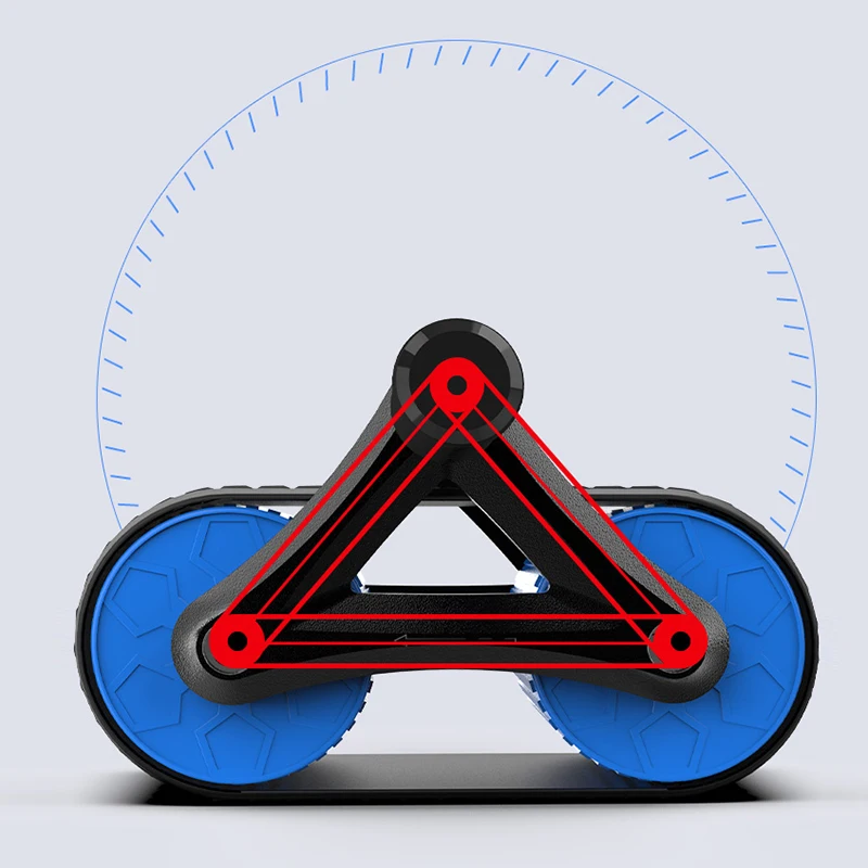 Silent Abdominal Wheel Muscle Exercise Equipment Home Fitness Equipment Gym AB Roller Coaster