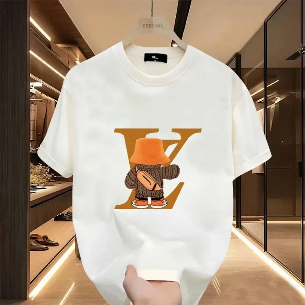 Hot Sale Men Women Casual T Shirt Designer Tees Print Short Sleeve Oversized Top Round Neck Men Women Cotton T-Shirts 71304 3