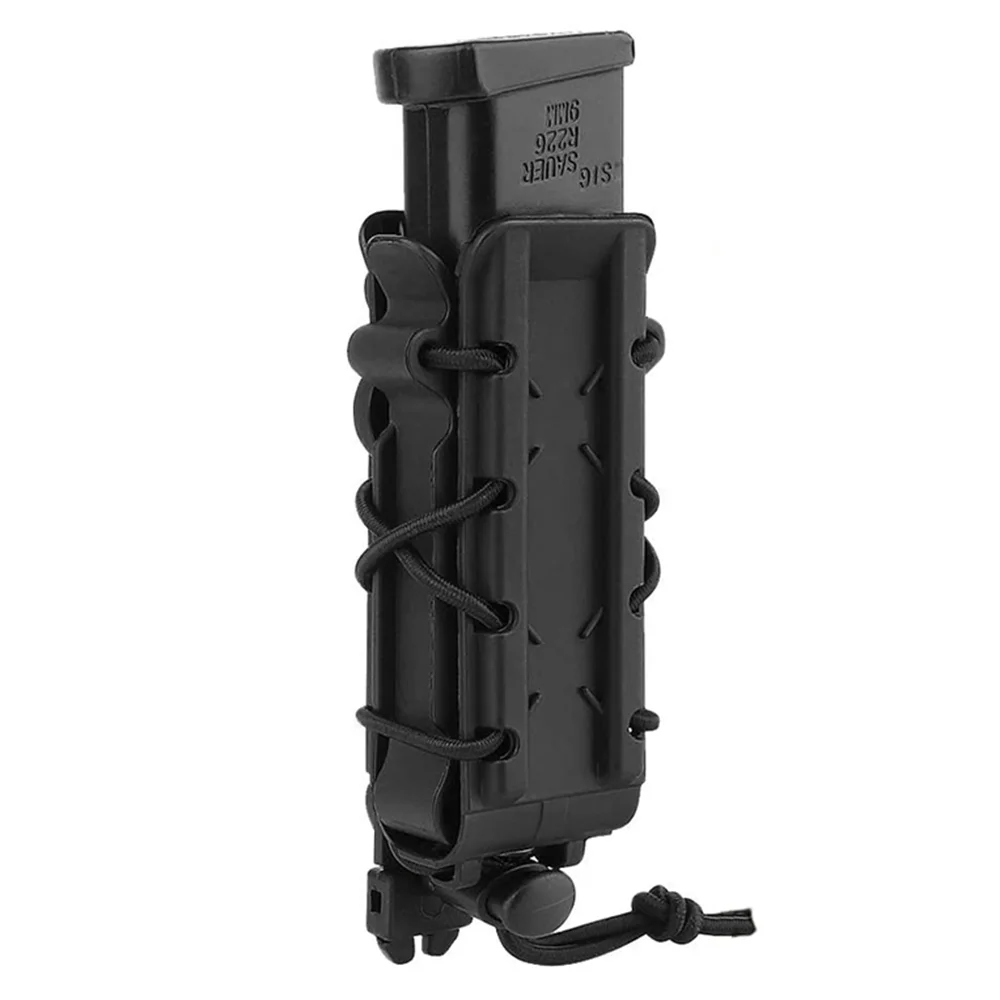 

Tactical Alien 9MM 45PAC Magazine Pouch Military Molle&Belt Buckle Holster Hunting Outdoor Sports Airsoft Accessories