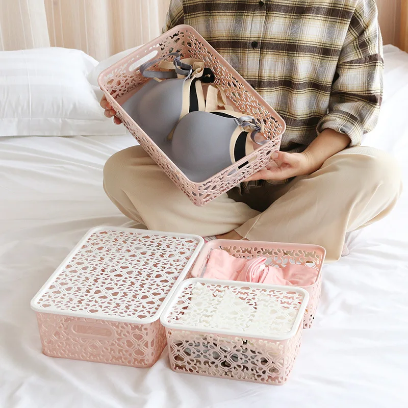 Plastic Storage Box Stackable For Home