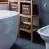 Sanitary Napkin Storage Box Tampon Holder Cotton Swab Container Pad Wooden Box Bathroom Laundry Feminine Product 5