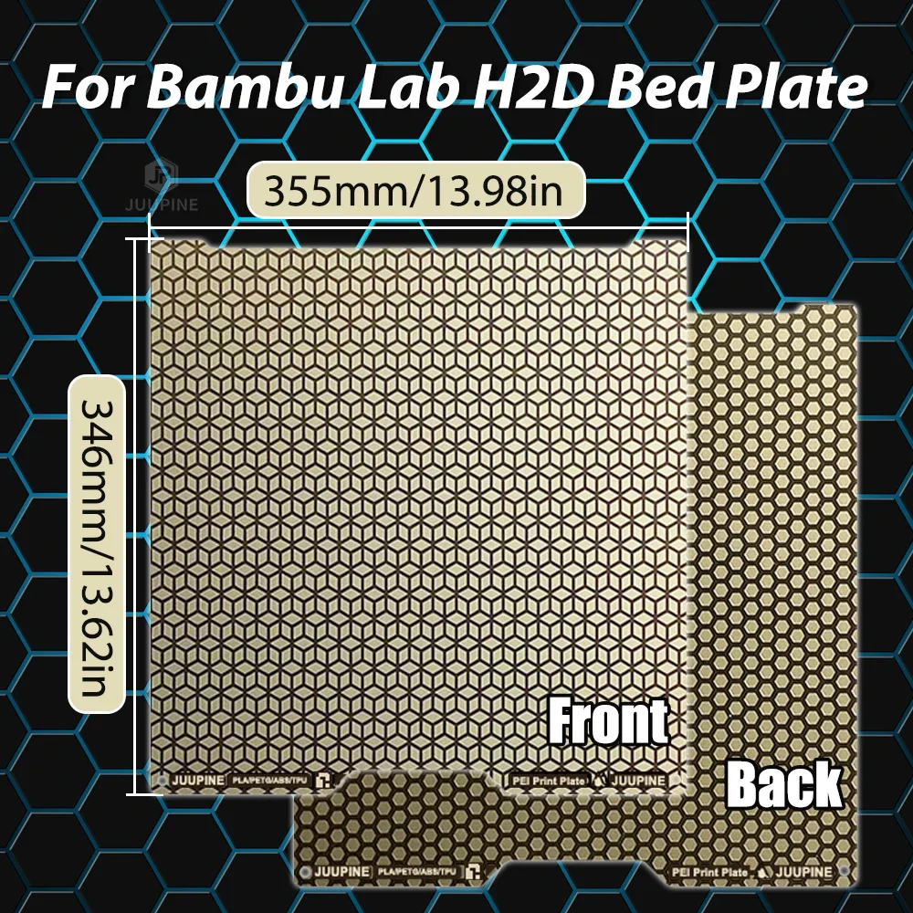 Bambu Lab P1s H1H Double Sided Build Plate For Bambu Lab 3D Printers ...