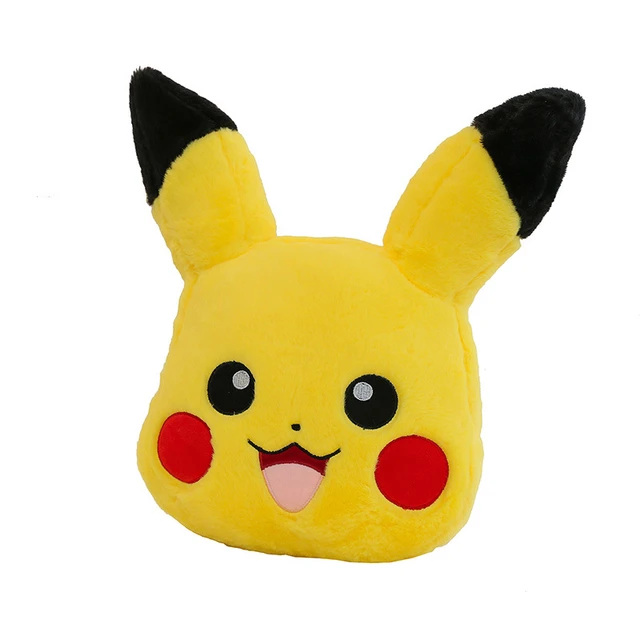 Pokémon Pikachu Brinquedos de pelúcia infantil, kawaii, anime fofo, boneco  recheado, presentes de aniversário, novo, 30cm - AliExpress