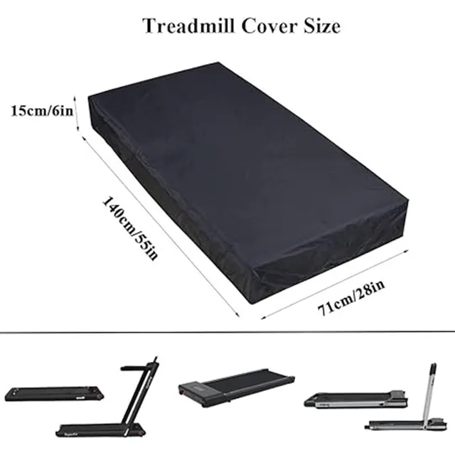 Treadmill Cover Oxford Dust Cloth Protective Cover for Undercounter Treadmill Cover Suitable for Home and Office Treadmills 5