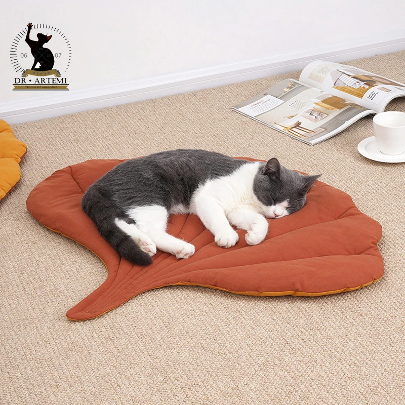 Soft Cat Bed Mats Kitten Sleep Blanket Home Double Sided Pad Floor Rugs For Puppy Pets Dog Cat Bed Mat