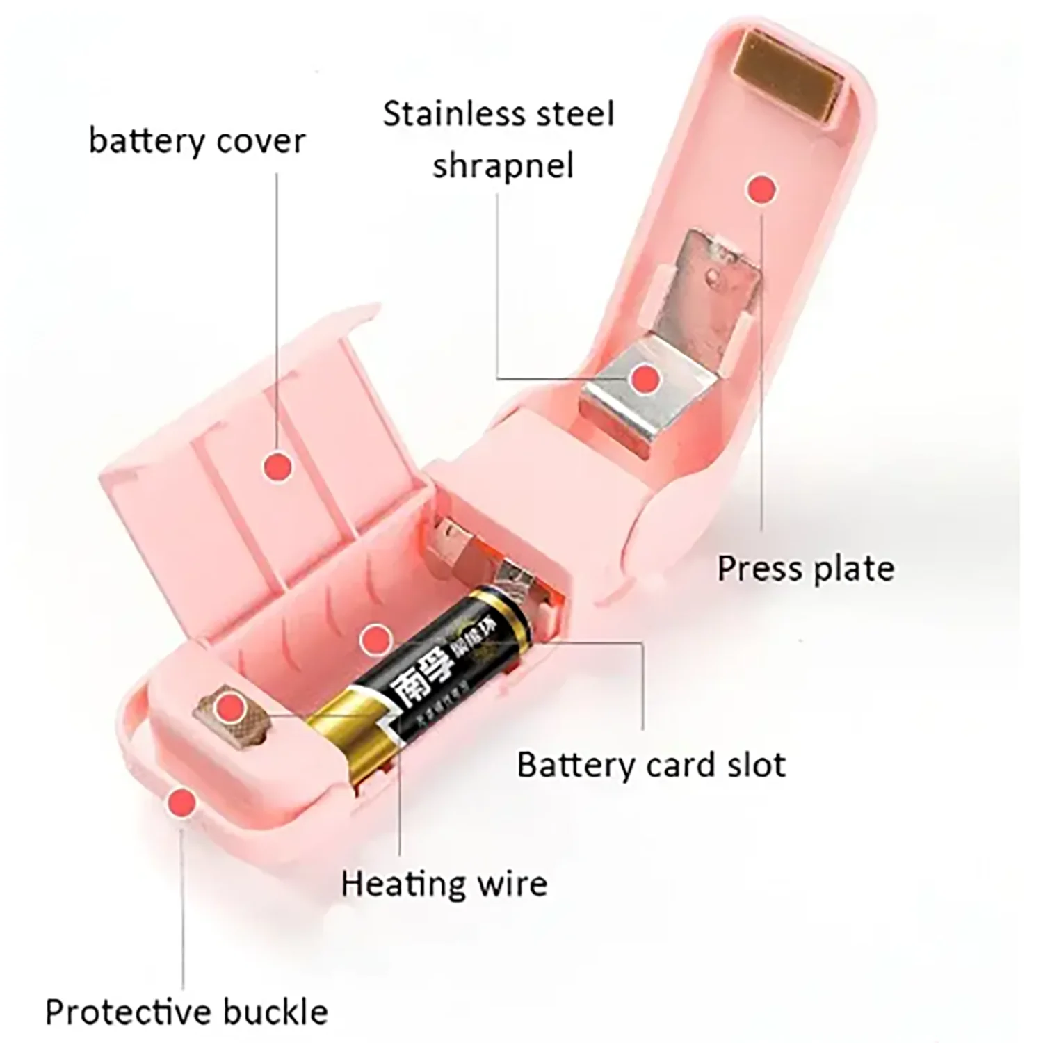 Mini Heat Bag Sealing Machine Package Sealer Bags Thermal Plastic Food Bag Closure Portable Sealer Packing Kitchen Accessories