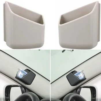 1 paio di organizzatori per auto, per camion, pilastro, scatola di immagazzinaggio, sigaretta, telefono, occhiali, porta carte IC, organizzatori, borsa, accessori per lo styling dell'auto