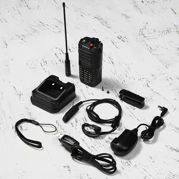 BAOFENG UV-9G GMRS Radio, Waterproof IP67, Dual Band NOAA Scanner, 1pcs 6