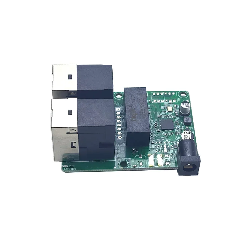 네트워크 스위치 허브 PCB 모듈 보드, 시스템 통합 모듈용 고속 스위치, 미니 4 포트 이더넷 스위치, rj45, 10 mbps, 100mbps